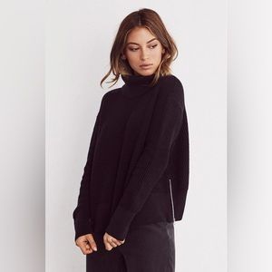 Vetta cropped mockneck sweater